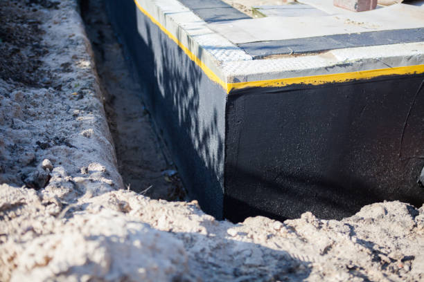 Residential Waterproofing installation at a Chunchula, AL home by SJ Waterproofing Pros
